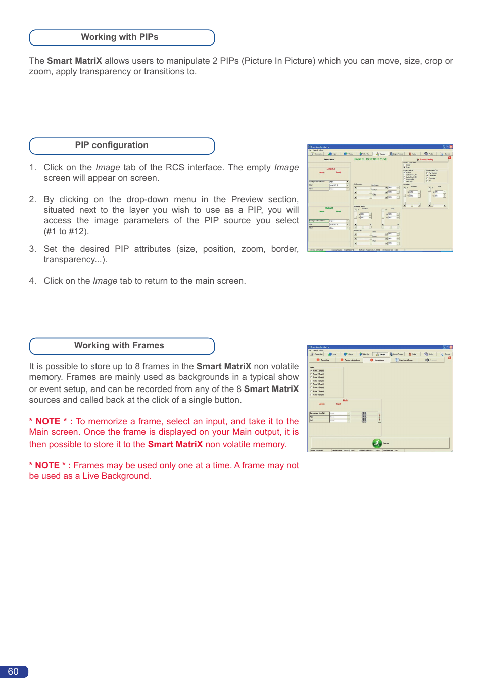 Analog Way Smart MatriX User Manual | Page 62 / 75