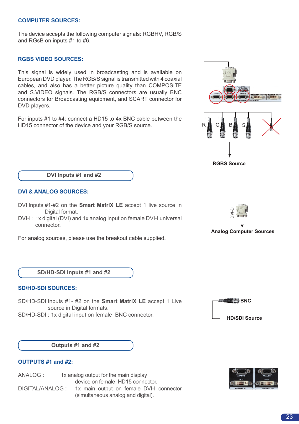 Analog Way Smart MatriX LE User Manual | Page 24 / 56