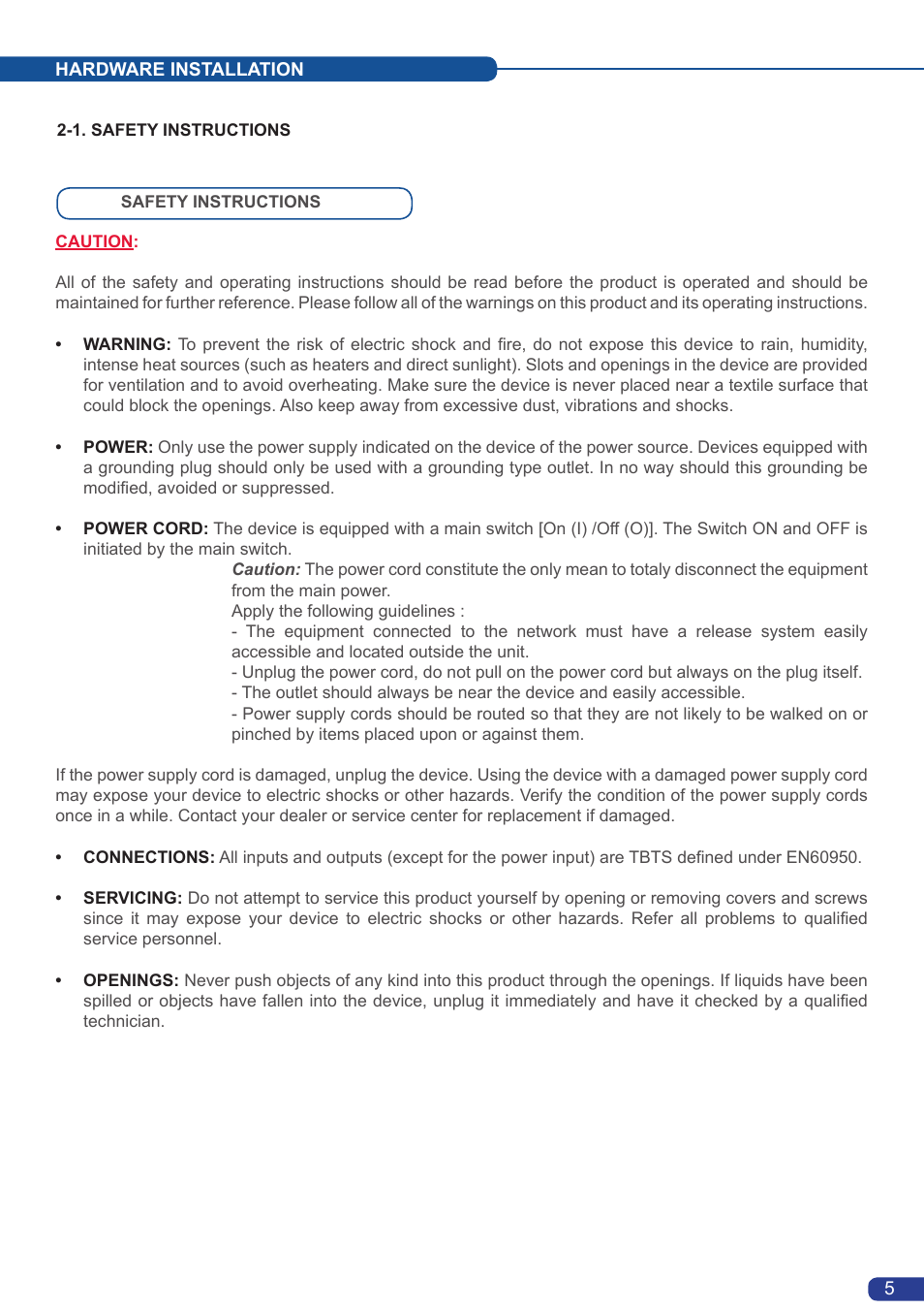 Analog Way Smart MatriX LE User Manual | Page 6 / 56