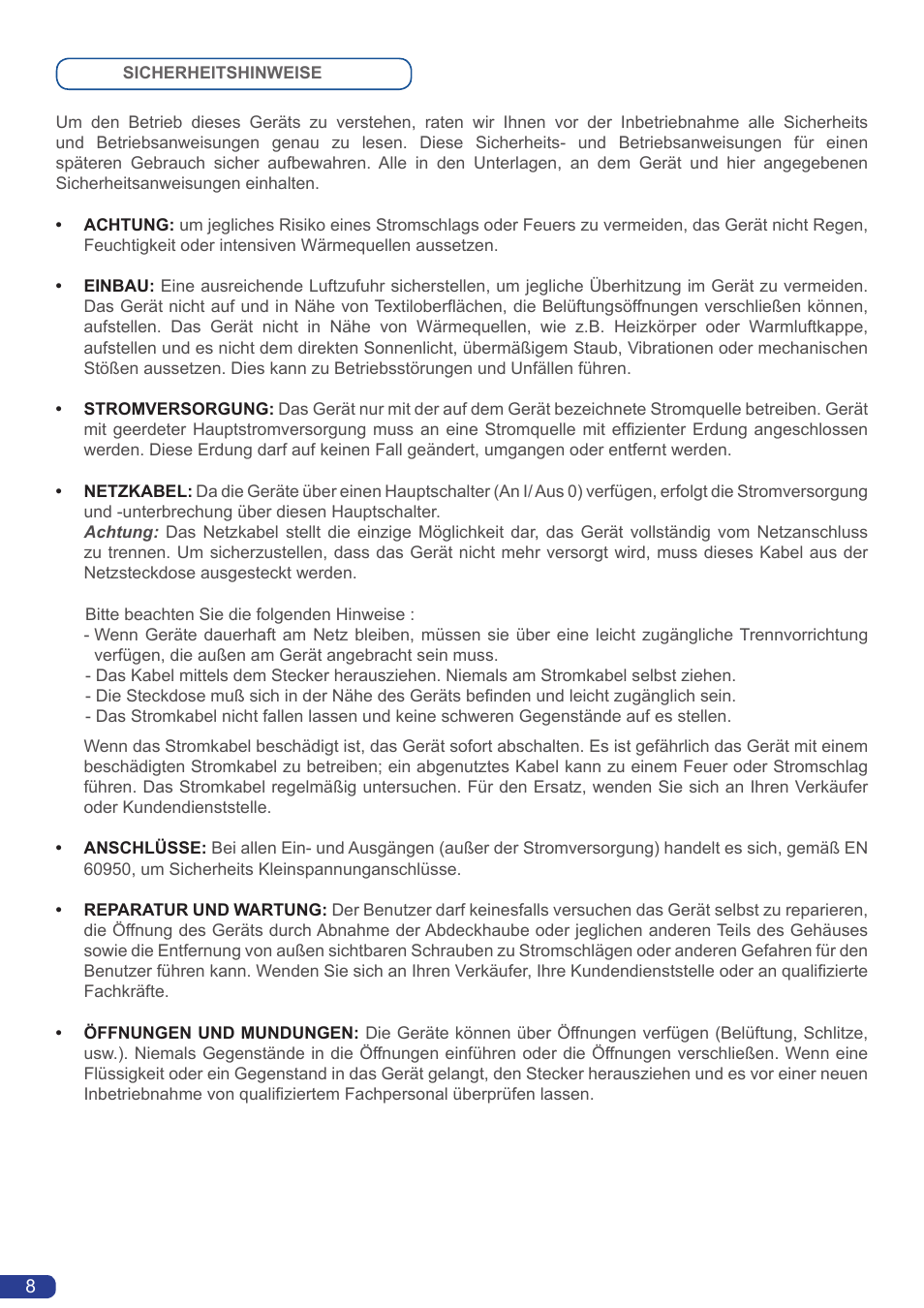 Analog Way Smart MatriX LE User Manual | Page 9 / 56