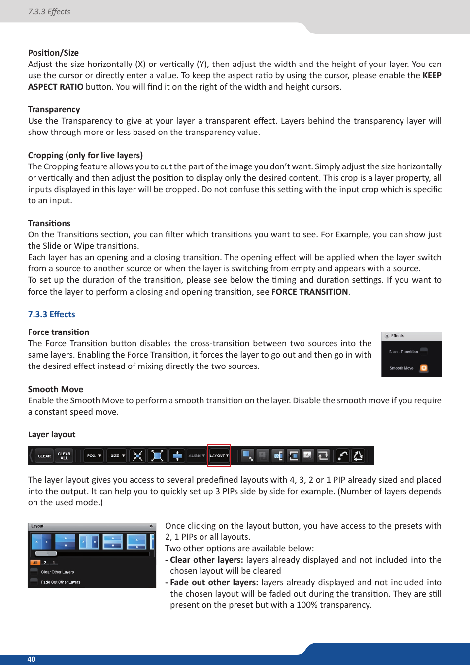 3 effects | Analog Way QuickMatriX User Manual | Page 40 / 87