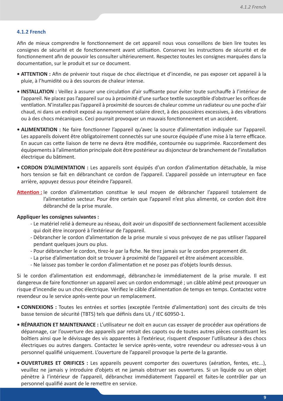 2 french | Analog Way QuickMatriX User Manual | Page 9 / 87