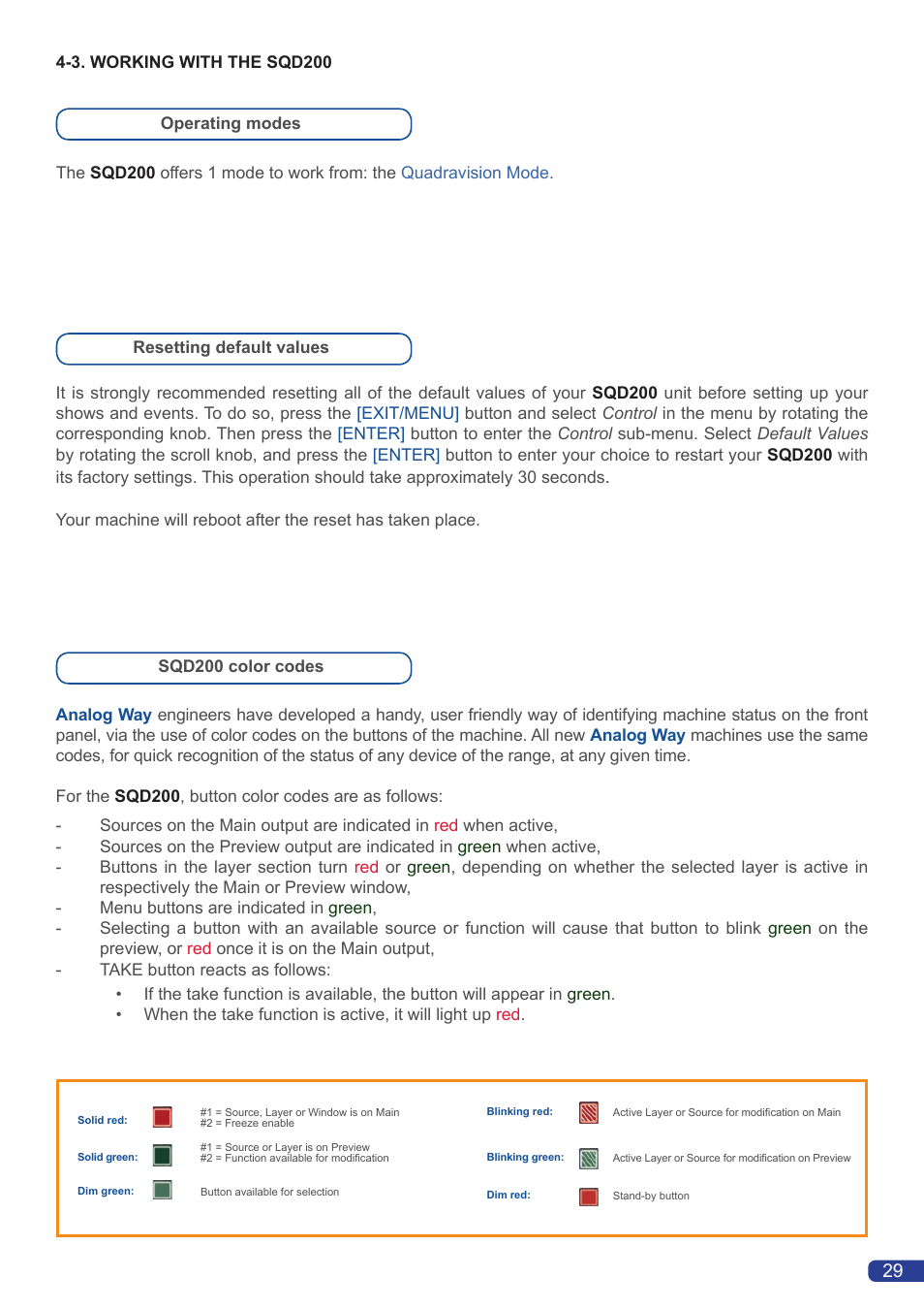 Analog Way Smart Quad User Manual | Page 31 / 68