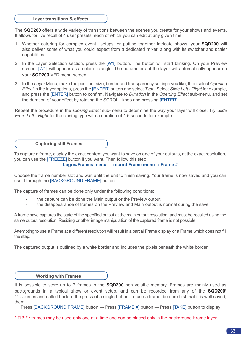 Analog Way Smart Quad User Manual | Page 35 / 68