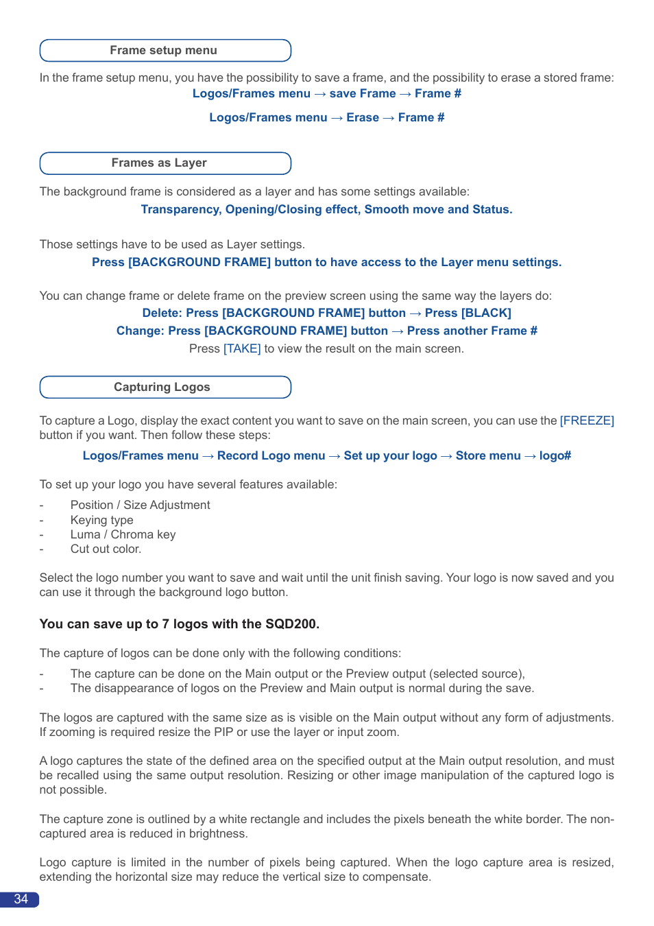 Analog Way Smart Quad User Manual | Page 36 / 68