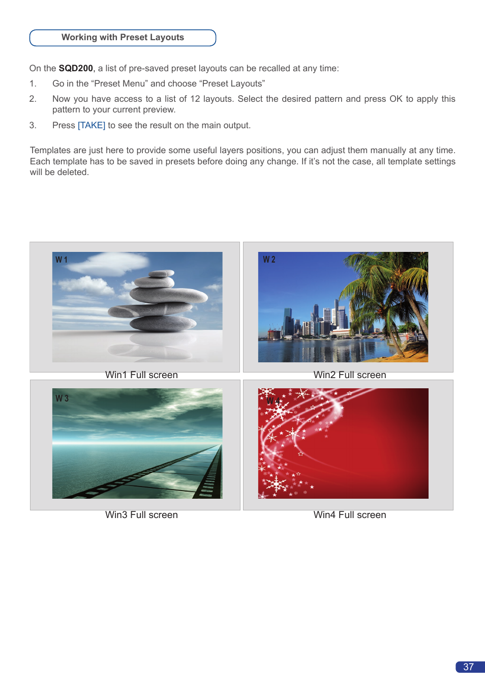 Analog Way Smart Quad User Manual | Page 39 / 68