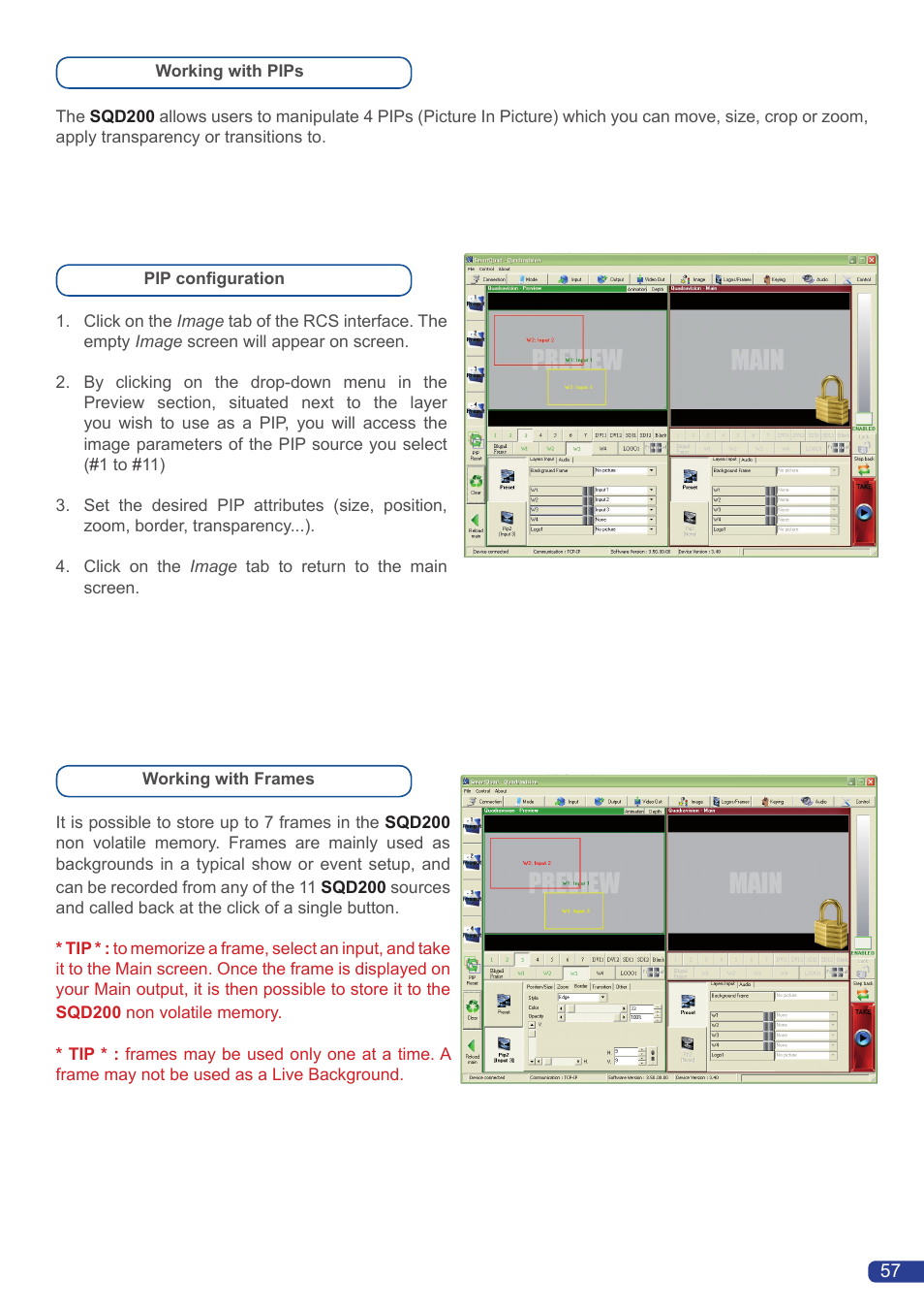 Analog Way Smart Quad User Manual | Page 59 / 68