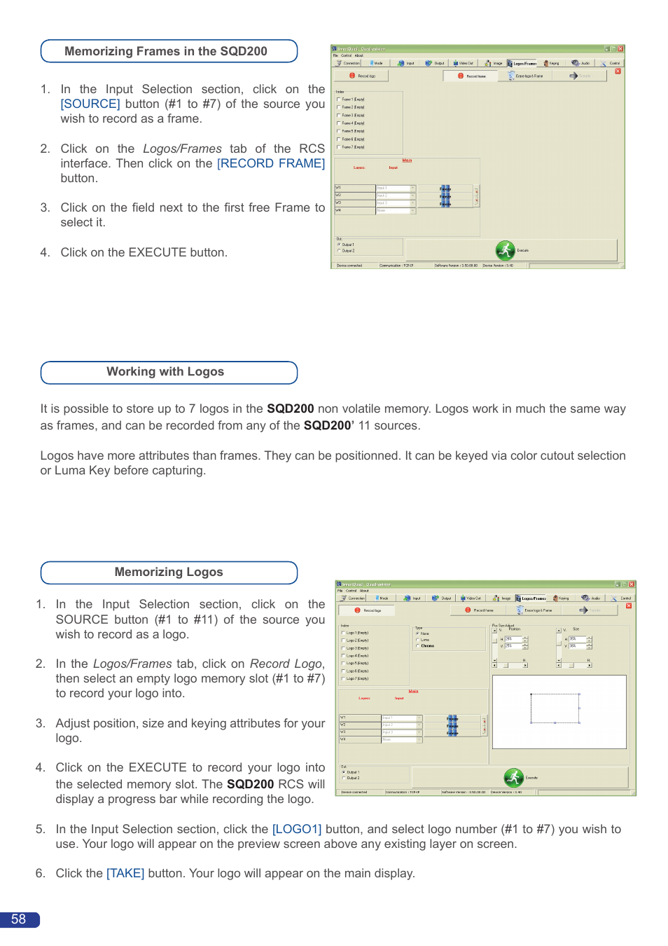 Analog Way Smart Quad User Manual | Page 60 / 68