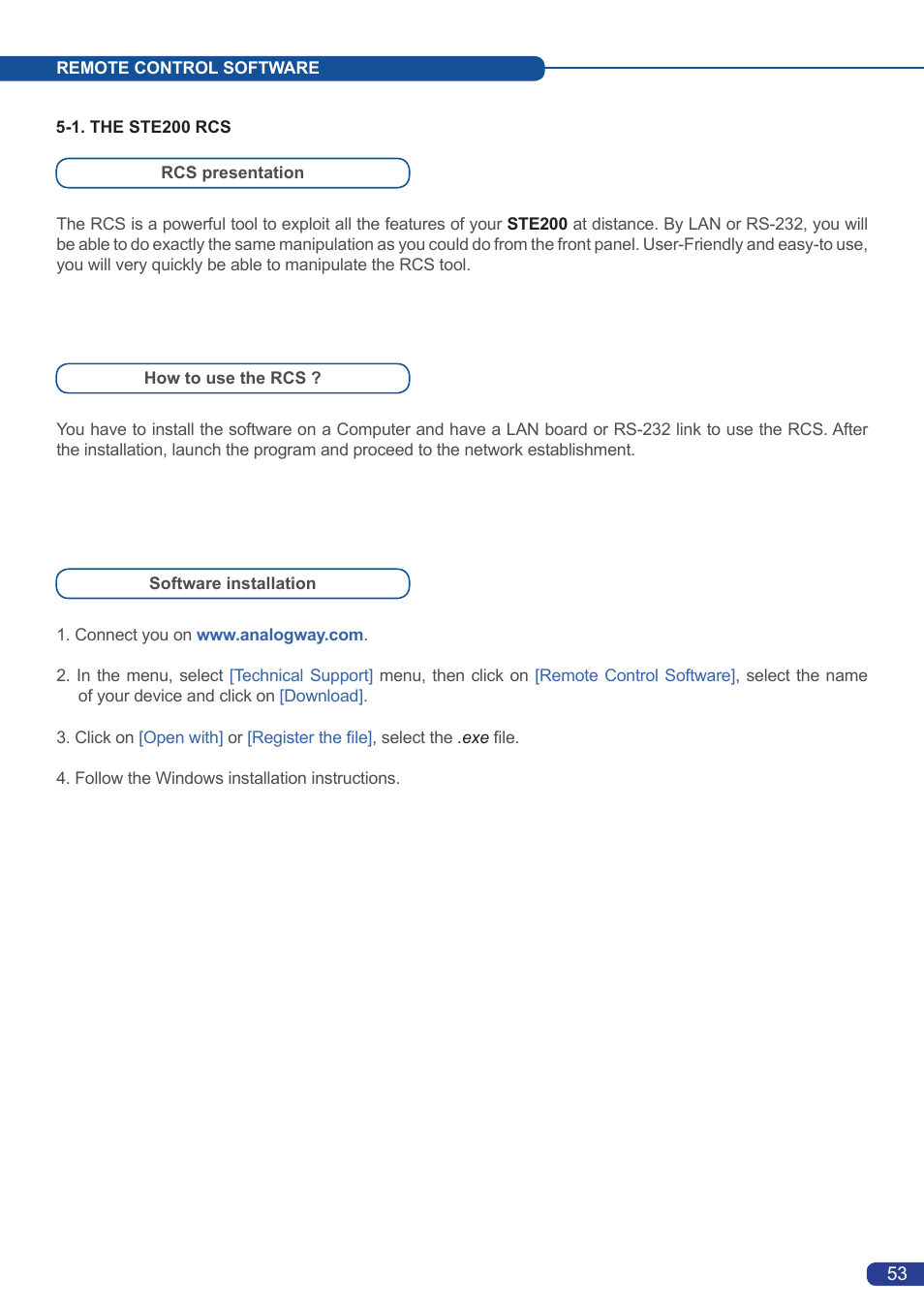 Analog Way Smart Edge FX User Manual | Page 55 / 72