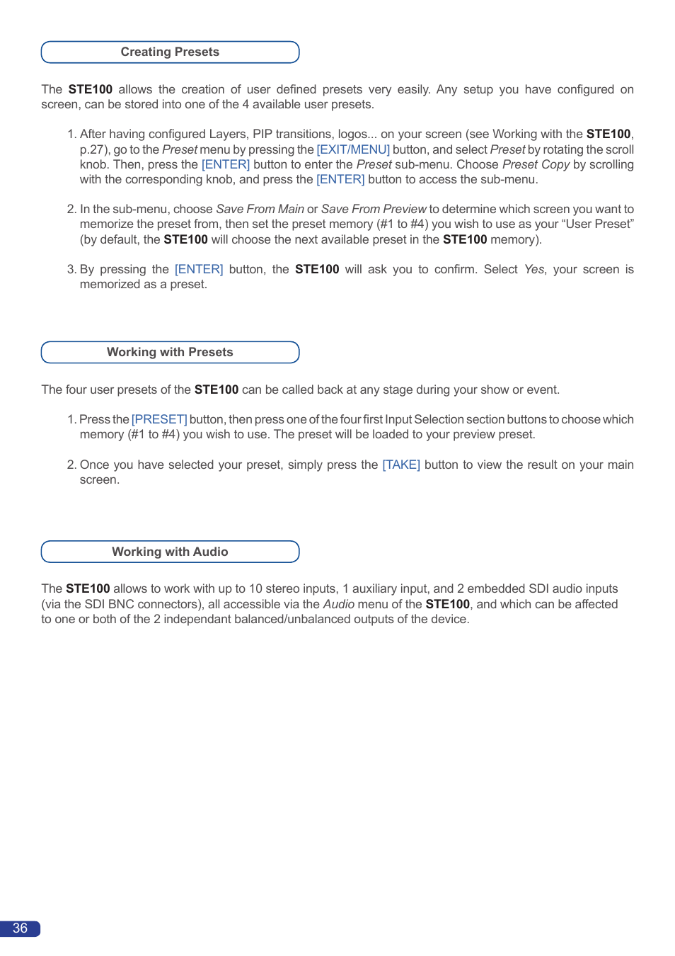 Analog Way Smart Edge User Manual | Page 38 / 64