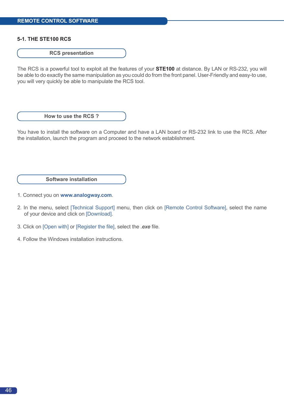 Analog Way Smart Edge User Manual | Page 48 / 64