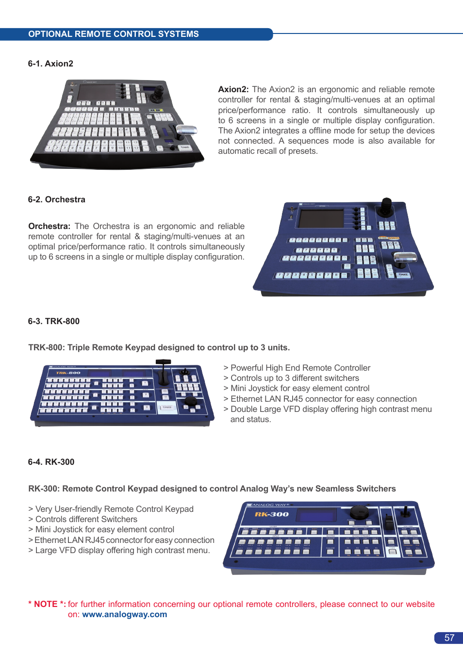 Analog Way Smart Edge User Manual | Page 59 / 64