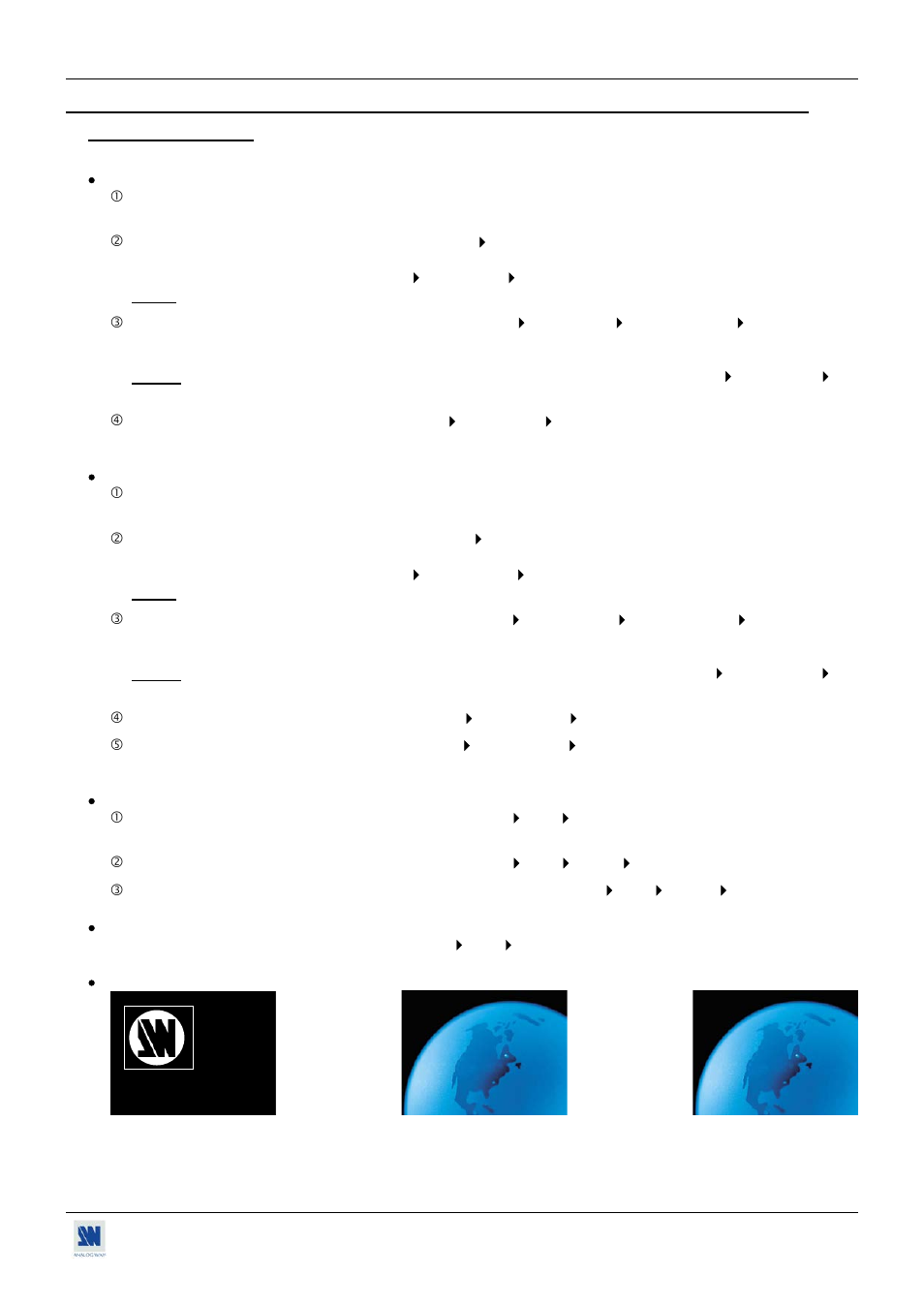 1. logo insertion, Chapter 3 : using frame store and logo insertion | Analog Way Broad Scan HD User Manual | Page 17 / 45