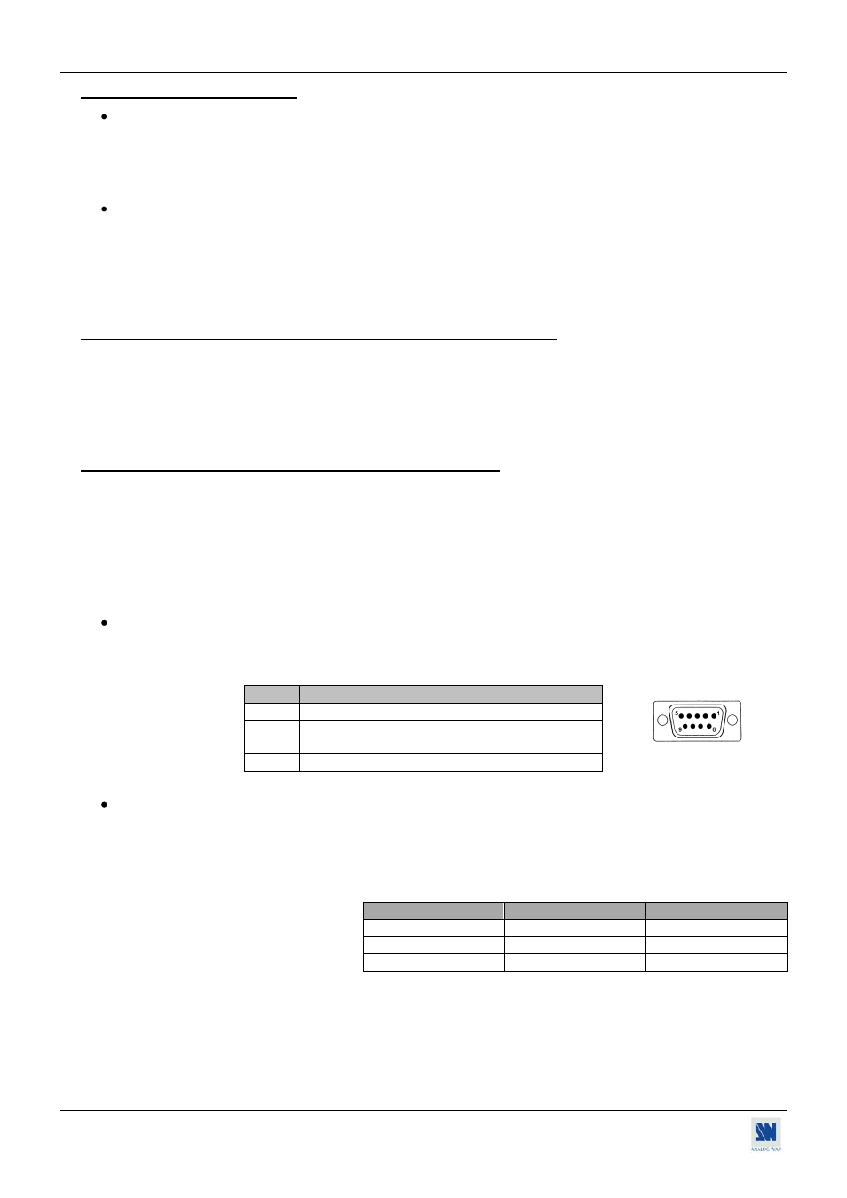 4. digital genlock (models: bhd930-dg & bsd830-dg), 5. communication ports | Analog Way Broad Scan HD User Manual | Page 36 / 45