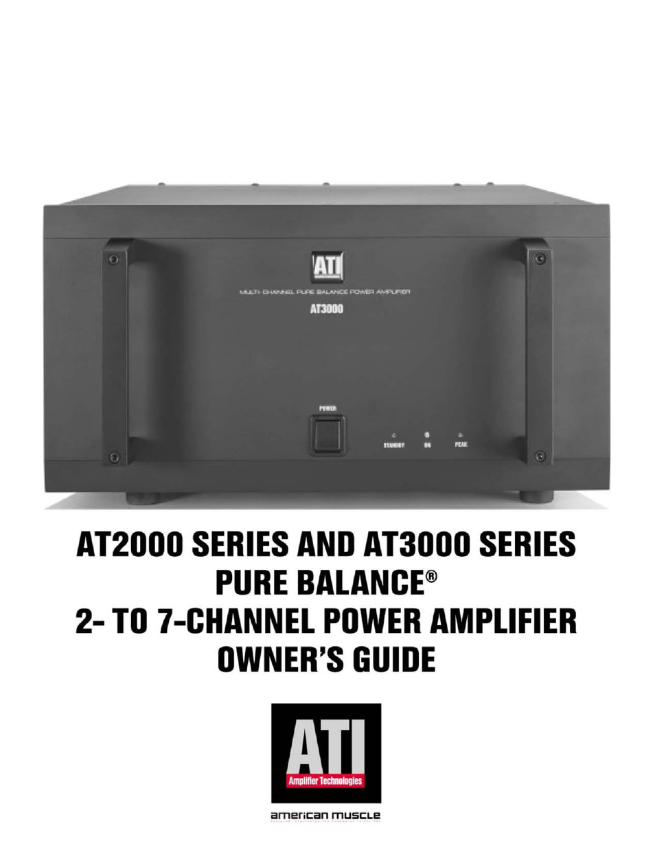 ATI Amplifier Technologies AT3002 User Manual | 12 pages
