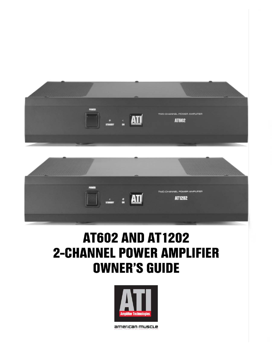 ATI Amplifier Technologies AT1202 User Manual | 12 pages