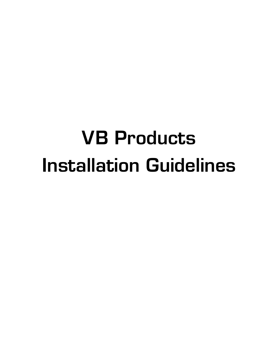 Barrier Bac VB-350 User Manual | 10 pages