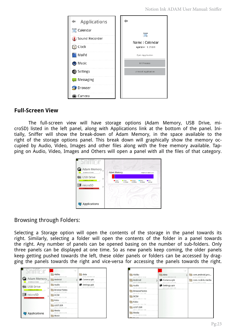 NOTION Inc Inc Adam User Manual | Page 25 / 43