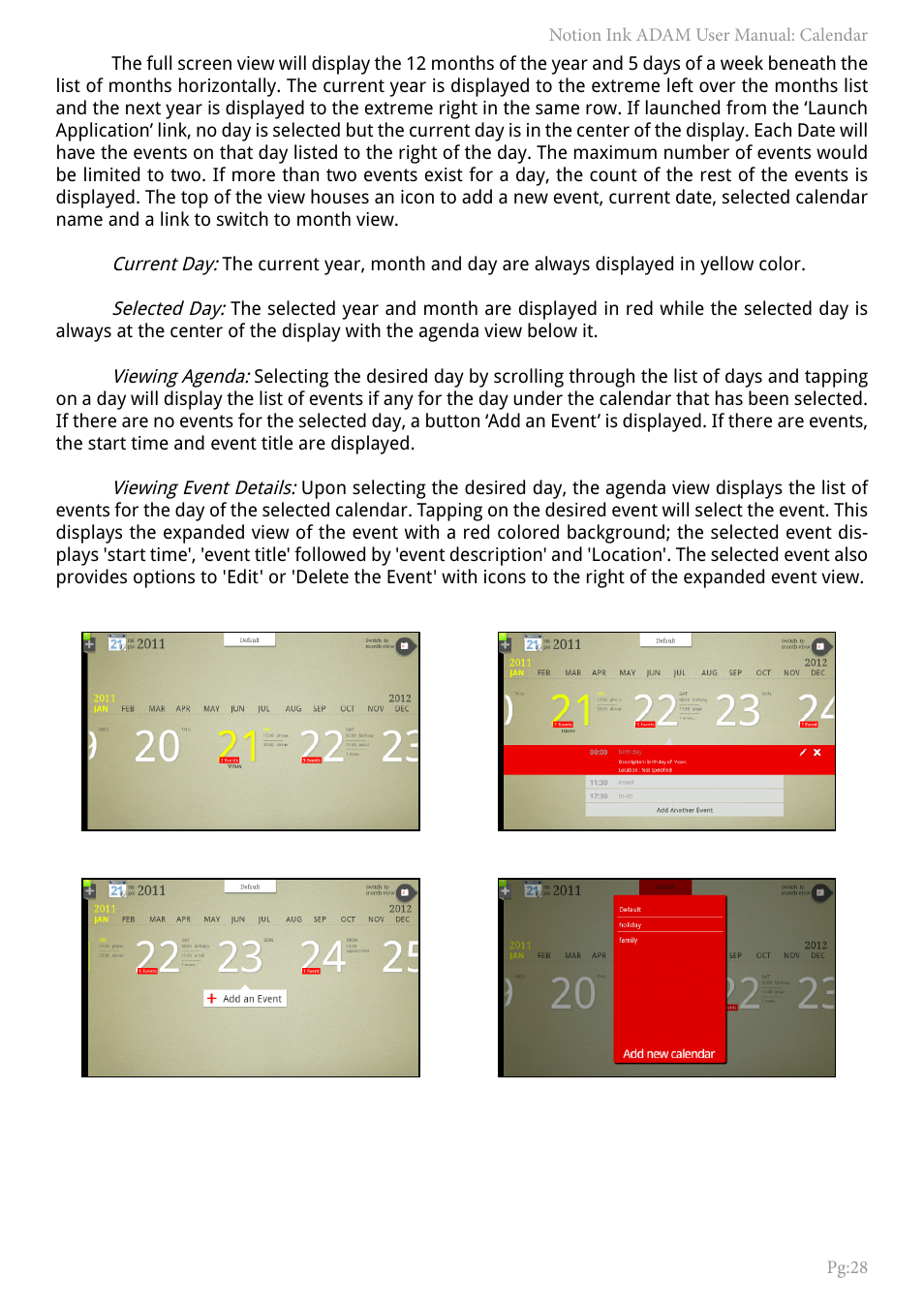 NOTION Inc Inc Adam User Manual | Page 30 / 43