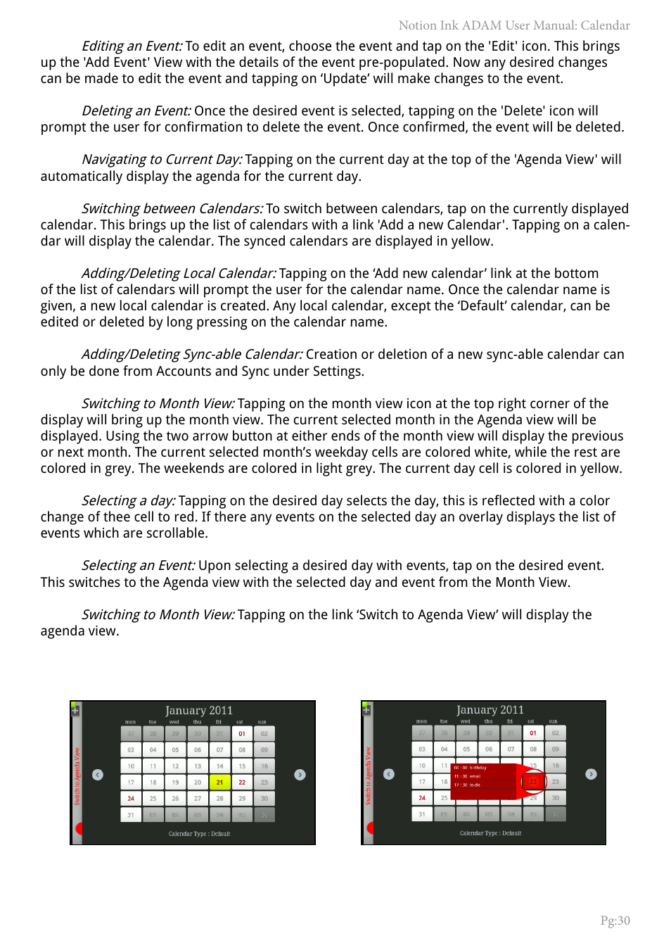 NOTION Inc Inc Adam User Manual | Page 32 / 43