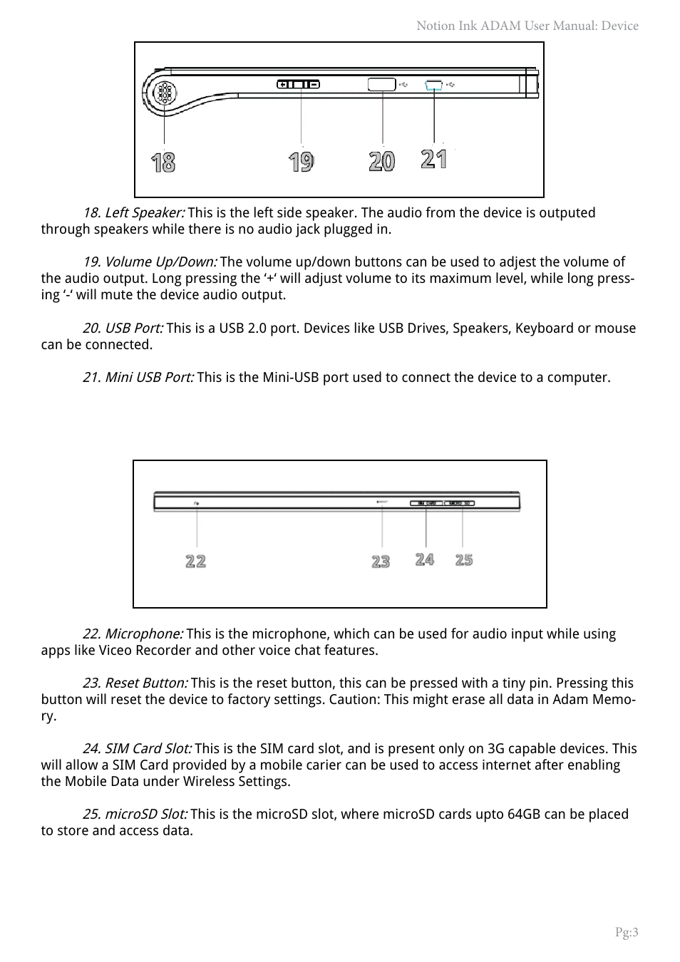 NOTION Inc Inc Adam User Manual | Page 5 / 43