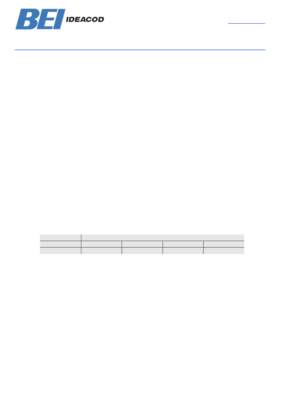 Posi+ canopen user manual, Process data communication | BEI Sensors THK5 User Manual | Page 11 / 34