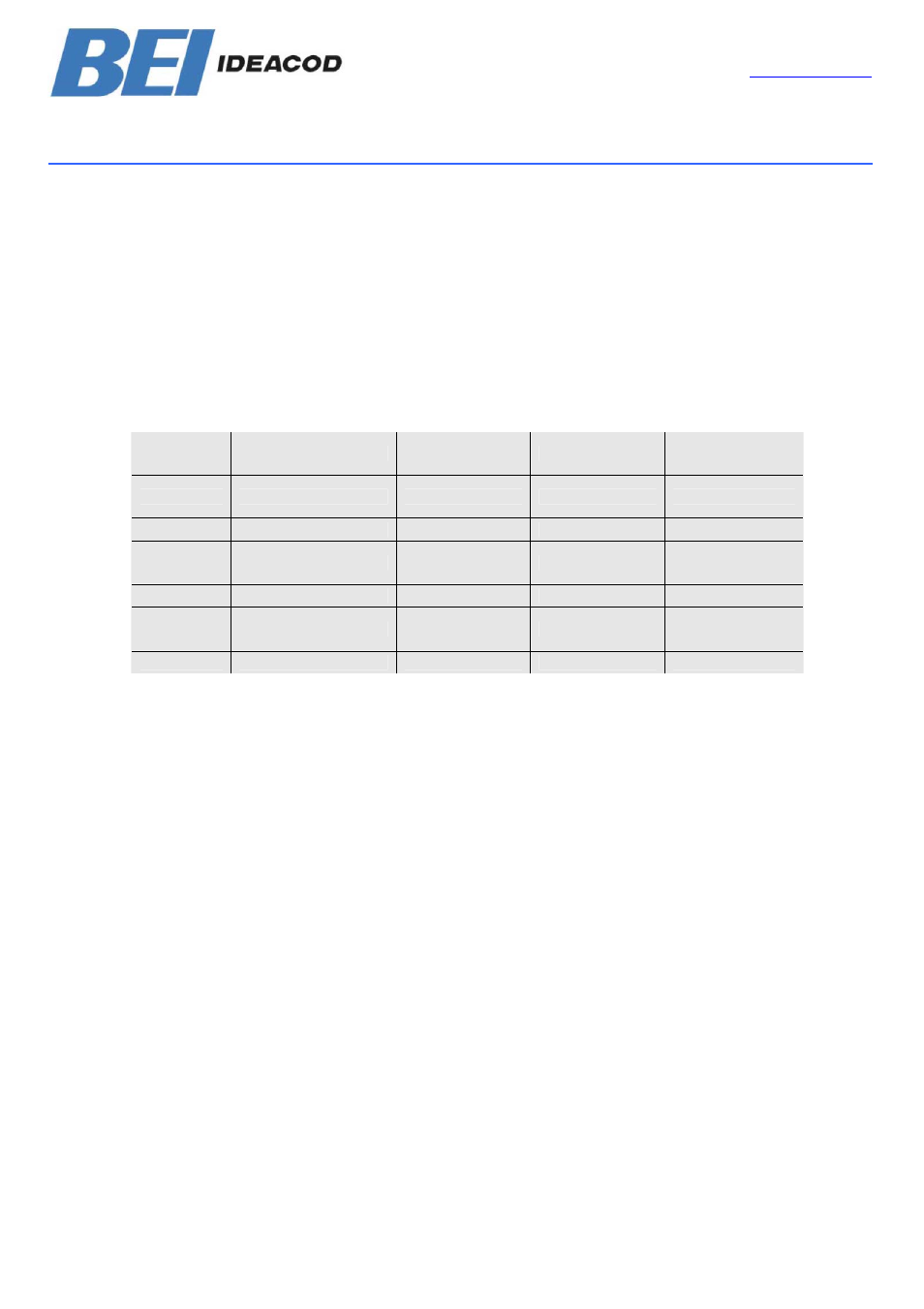 Posi+ canopen user manual | BEI Sensors THK5 User Manual | Page 19 / 34
