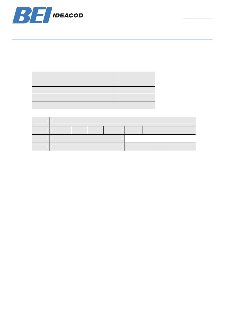 Posi+ canopen user manual | BEI Sensors THK5 User Manual | Page 21 / 34