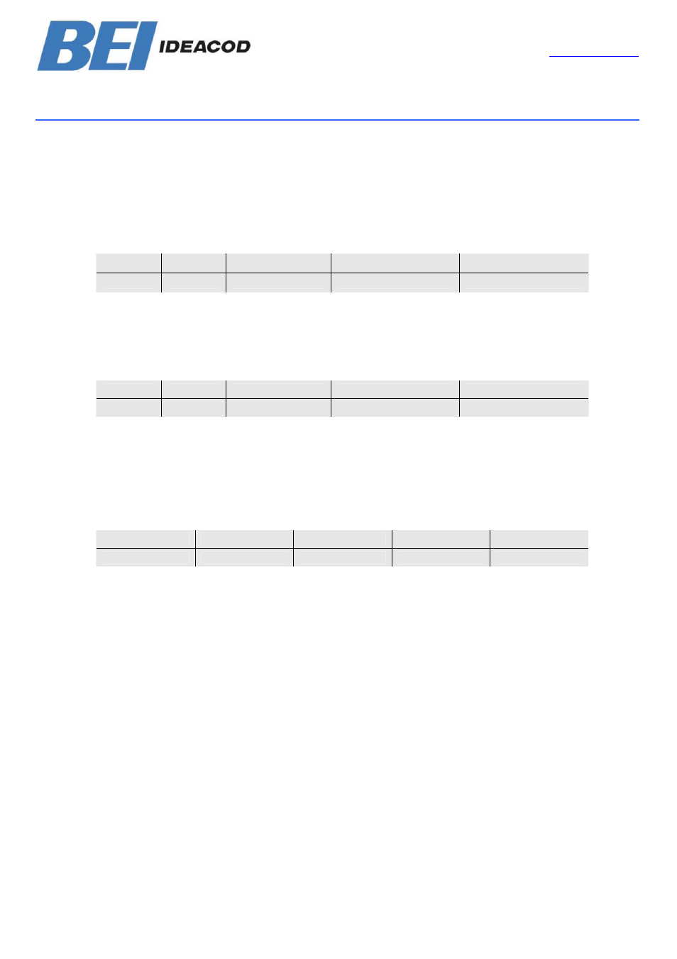 Posi+ canopen user manual | BEI Sensors THK5 User Manual | Page 25 / 34