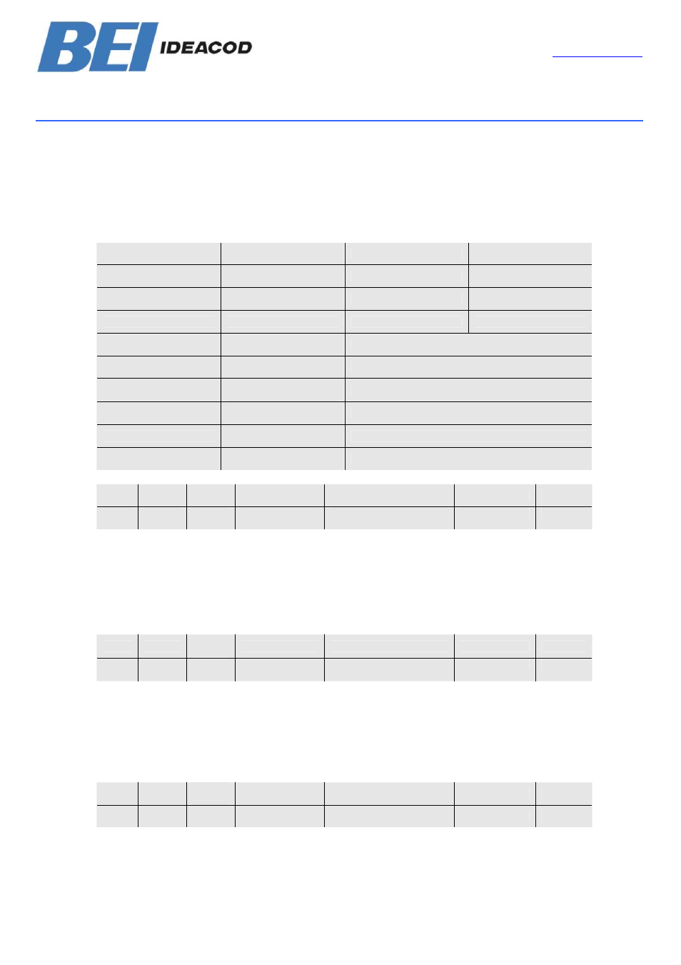Posi+ canopen user manual | BEI Sensors THK5 User Manual | Page 26 / 34
