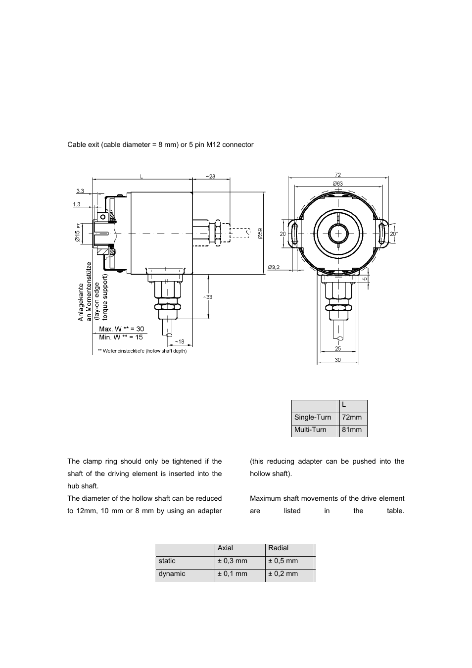 BEI Sensors MHK5 Absolute Hollow Shaft Encoder User Manual | Page 63 / 77