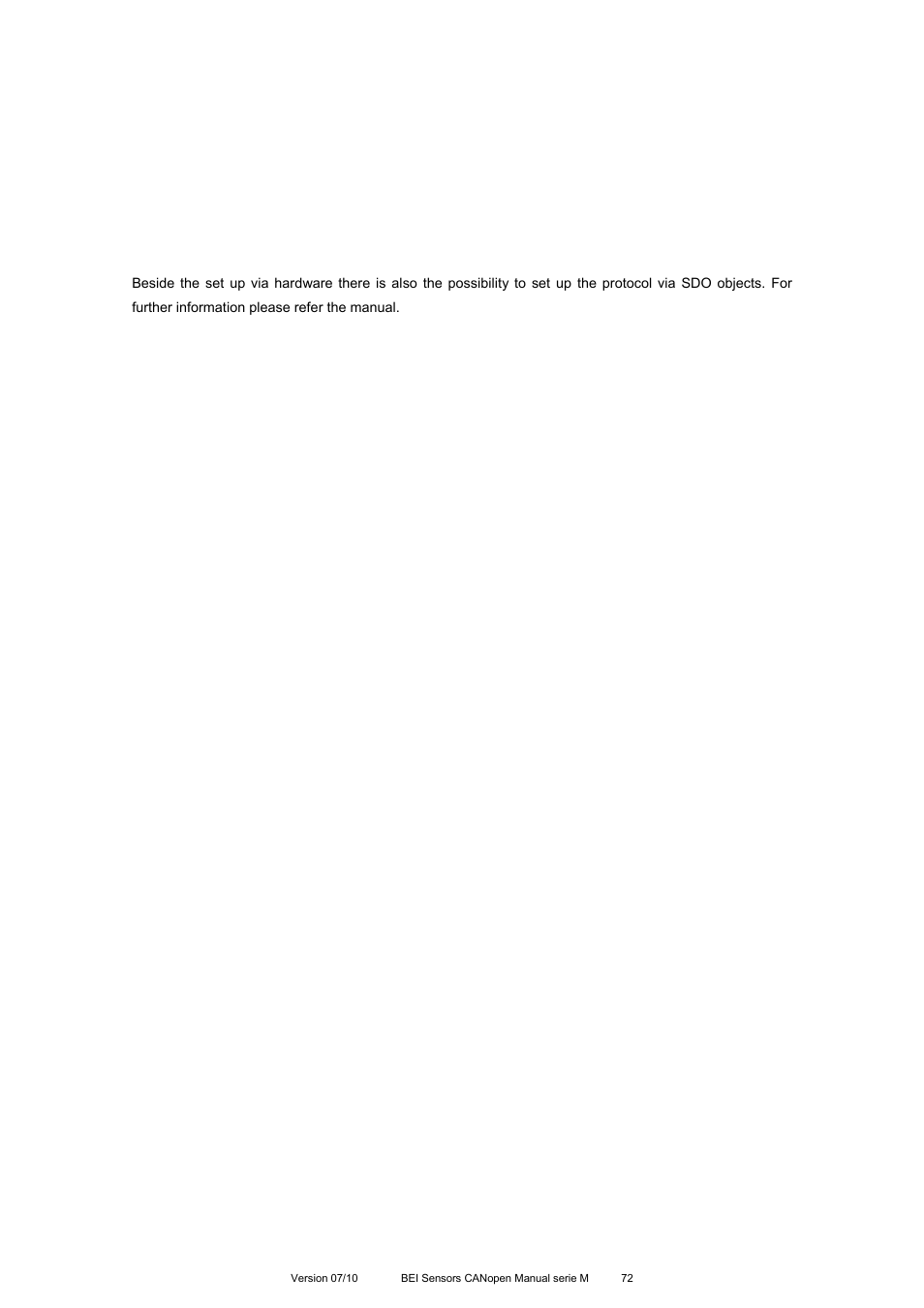 BEI Sensors MHK5 Absolute Hollow Shaft Encoder User Manual | Page 72 / 77