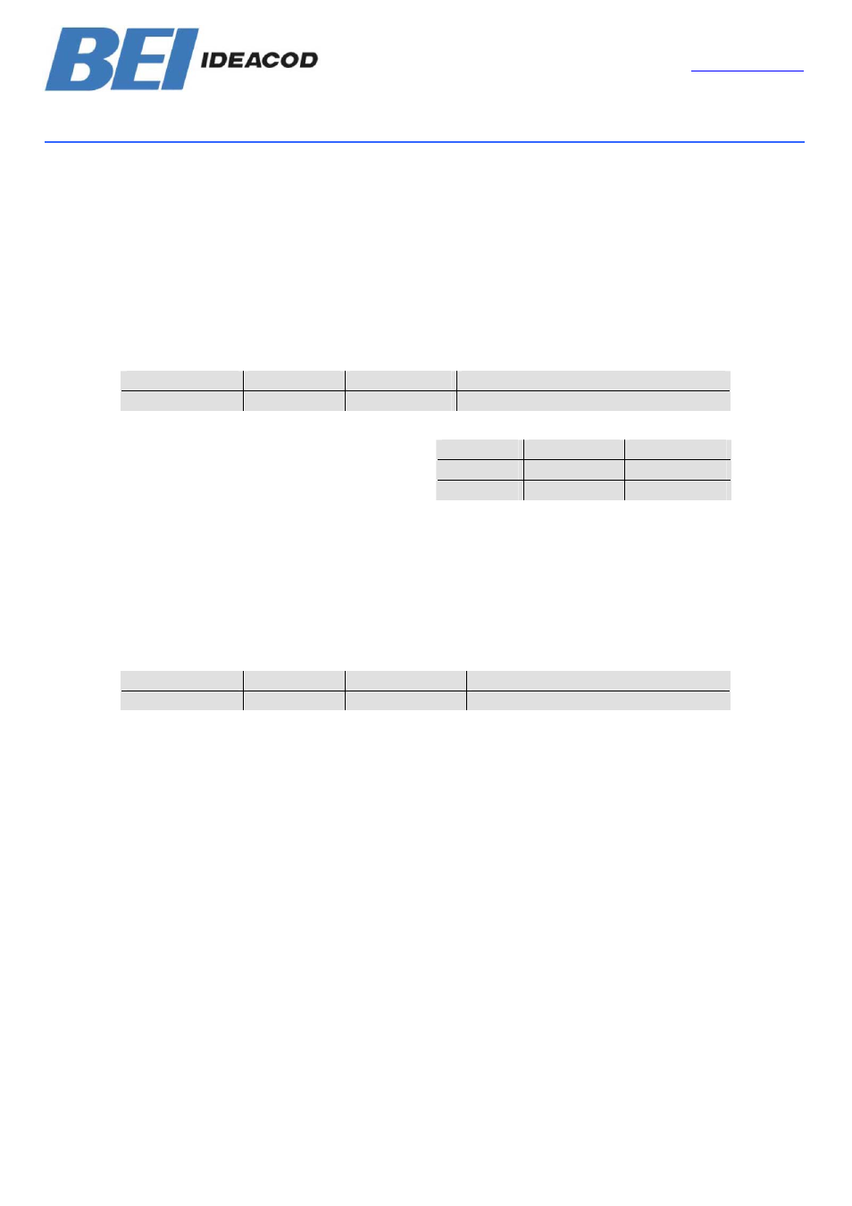 Programmable parameters, Encoder parameters, Operating parameter | Resolution per revolution, Device net user manual | BEI Sensors MHK5 Absolute Hollow Shaft Encoder User Manual | Page 6 / 30