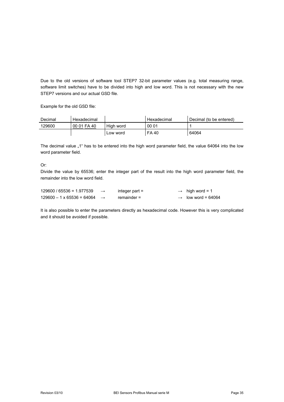 BEI Sensors MHK5 Absolute Hollow Shaft Encoder User Manual | Page 35 / 48