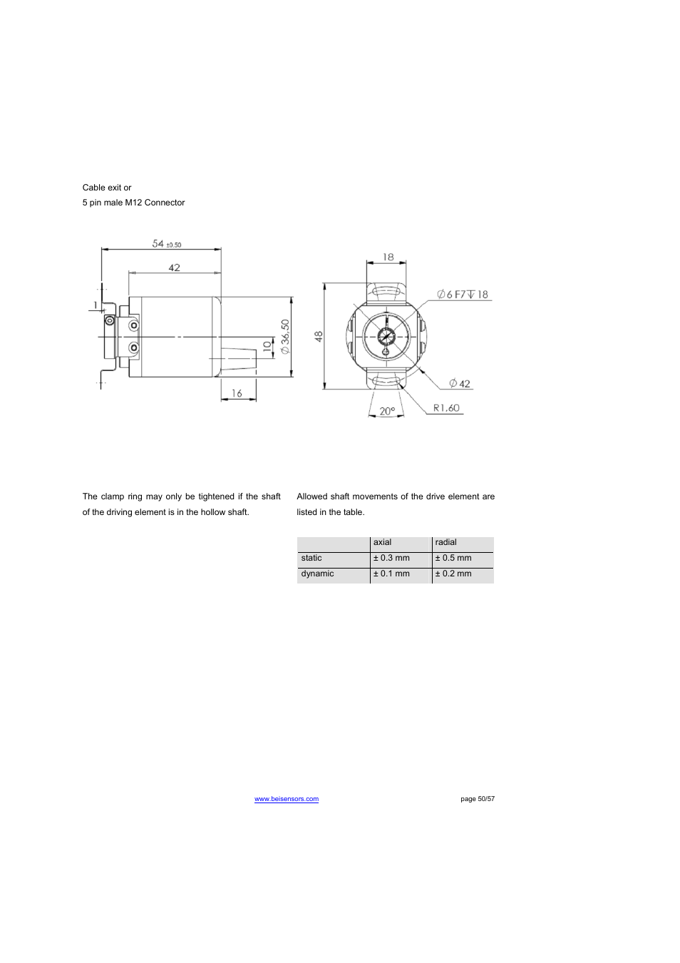 BEI Sensors THK4 User Manual | Page 50 / 57