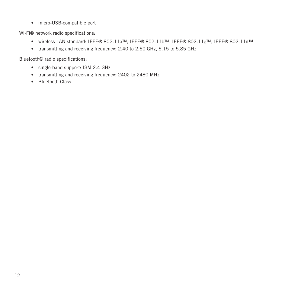 RIM BlackBerry PlayBook tablet User Manual | Page 14 / 17