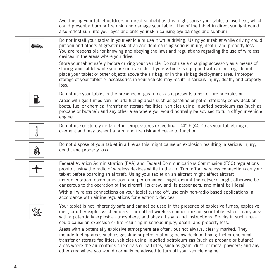 RIM BlackBerry PlayBook tablet User Manual | Page 6 / 17
