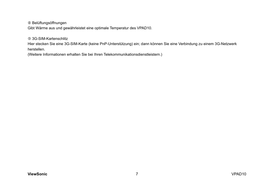 VIEWSONIC ViewPad 10 User Manual | Page 105 / 264