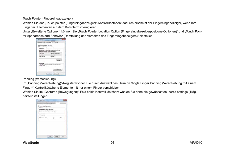 VIEWSONIC ViewPad 10 User Manual | Page 124 / 264