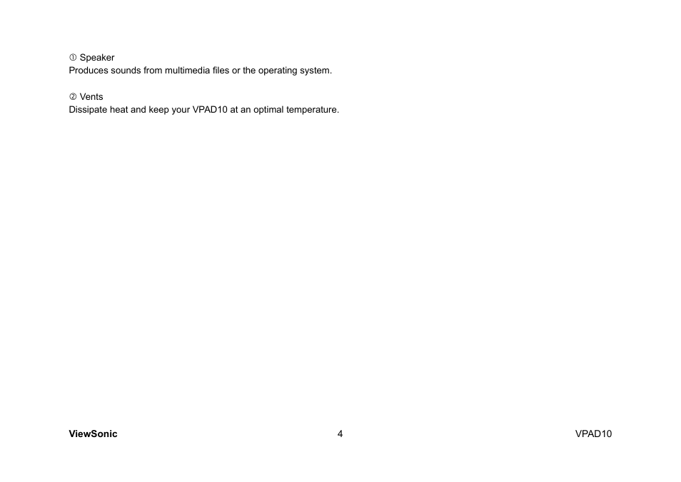 VIEWSONIC ViewPad 10 User Manual | Page 14 / 264