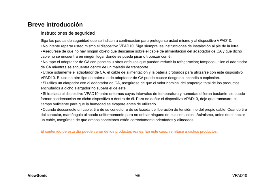 Breve introducción | VIEWSONIC ViewPad 10 User Manual | Page 141 / 264