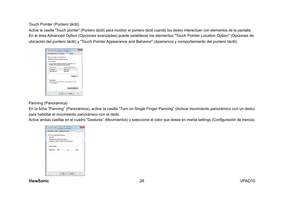 VIEWSONIC ViewPad 10 User Manual | Page 168 / 264