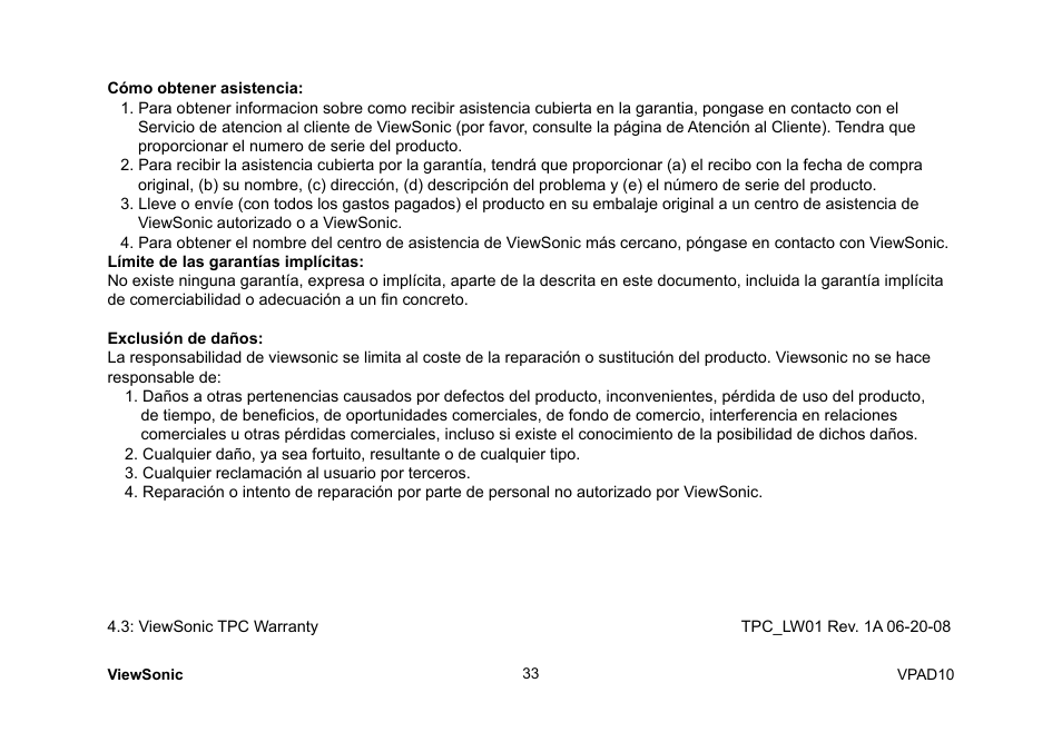 VIEWSONIC ViewPad 10 User Manual | Page 175 / 264