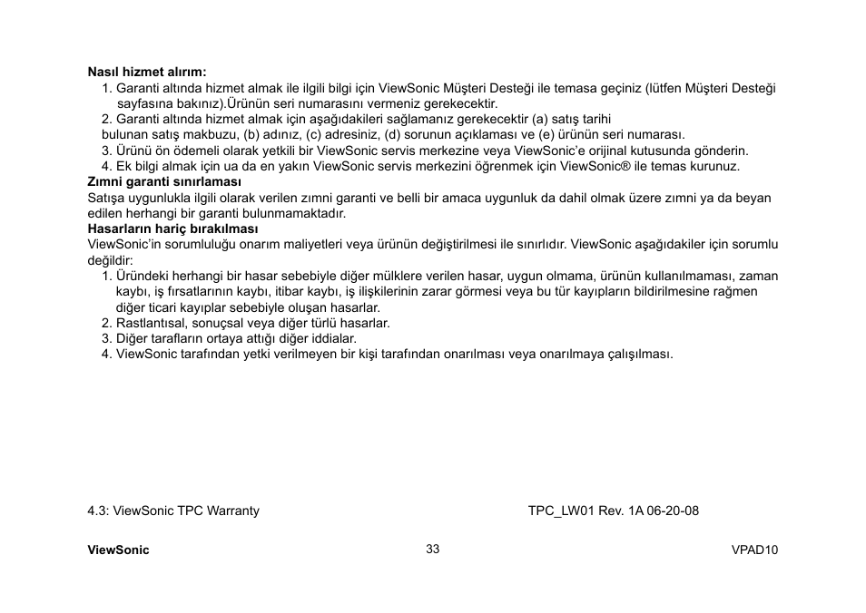 VIEWSONIC ViewPad 10 User Manual | Page 219 / 264