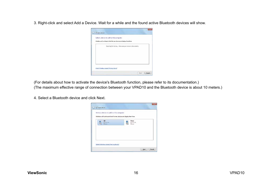 VIEWSONIC ViewPad 10 User Manual | Page 26 / 264