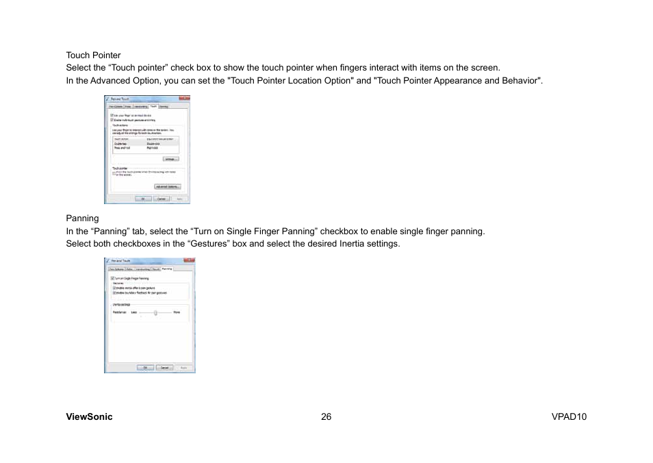 VIEWSONIC ViewPad 10 User Manual | Page 36 / 264