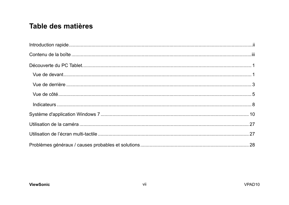 VIEWSONIC ViewPad 10 User Manual | Page 52 / 264