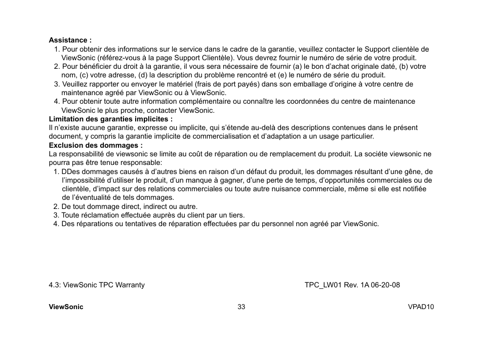VIEWSONIC ViewPad 10 User Manual | Page 87 / 264