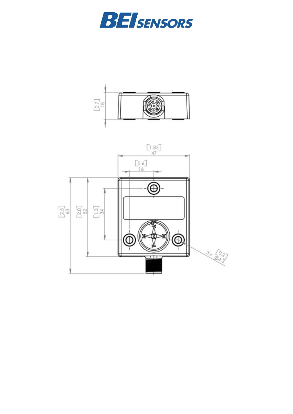 BEI Sensors Industrial Duty Inclinometers User Manual | Page 5 / 10