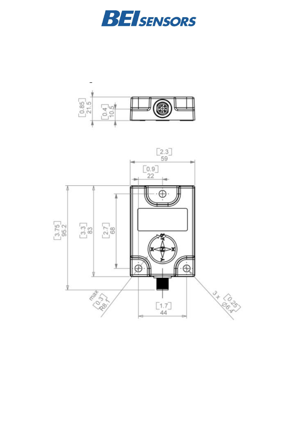 BEI Sensors Heavy Duty Inclinometers User Manual | Page 5 / 10